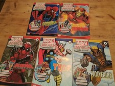 Marvel Universum Figuren-Kollektion Zeitschrift 1-5