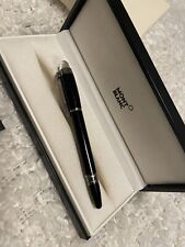 Montblanc Starwalker Midnight Black Resin Roller Ball Fine Liner ID 105656 OVP