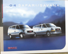 2004 GMC Savana Safari Kanada Prospekt Brochure, 20 Seiten