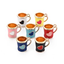 Puppenhaus Kaffepot mit Herz