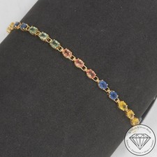 Wert 1290 € Saphir Armband
