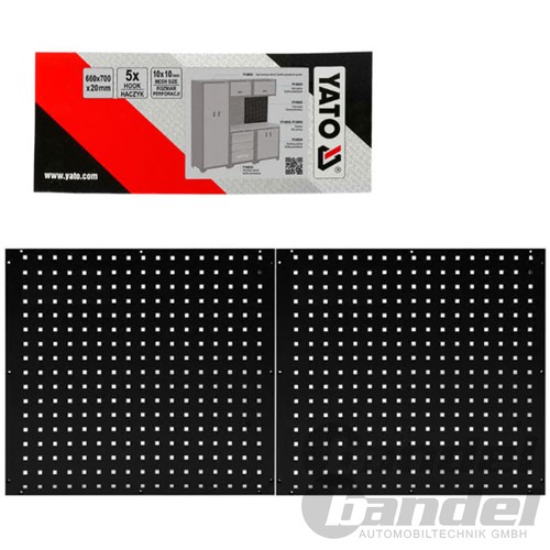 Yato lochwand 132x70cm - 2,