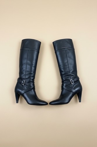 Burberry leather boots - burberry,