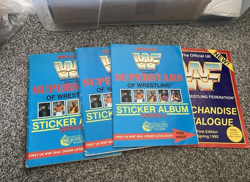Wwf merlin 1991 stickeralben - merlin,