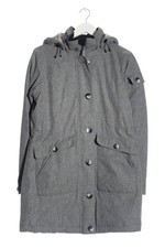 ELKLINE Kapuzenjacke Damen Jacke Gr. DE 34 hellgrau Casual-Look