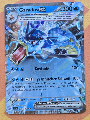 Pokemon karte garados - karte,