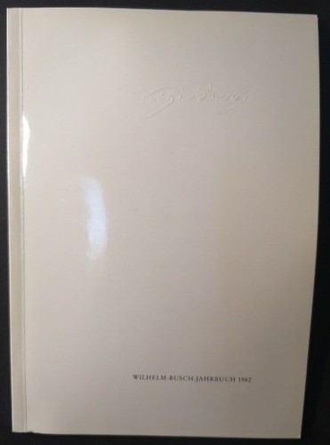 Wilhelm busch jahrbuch - wilhelm-busch-jahrbuch, 1982