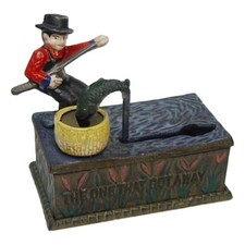 Spardose Geldbank Gusseisen