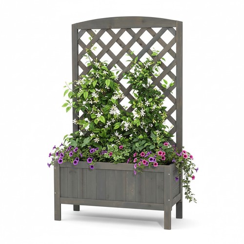 Holz blumenkasten rankhilfe - holz,