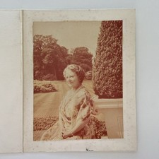 Royalty Queen Elizabeth Queen Mother Weihnachtskarte 1973