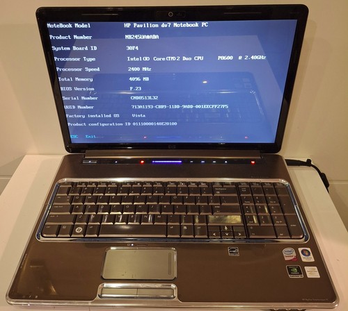 Pavilion dv7 notebook - hp,
