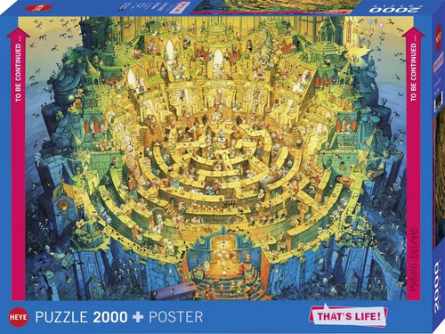Deep down puzzle - down, teile