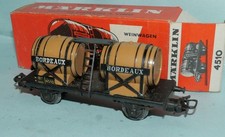 Märklin 4510 DB Weinfaßwagen Bordeaux Ep.3 i.OVP rot 