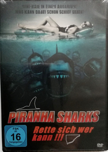 Piranha sharks dvd neu ovp - ,