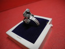 original alter Silberring 835