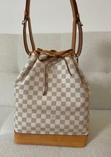 Original Louis Vuitton Sac Noé Grande Damier Azur Schultertasche – Gebraucht