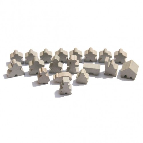 Carcassonne meeple - carcassonne,