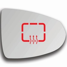 Spiegelglas Rechts Beheizbar