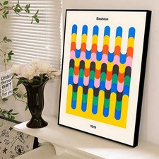 Modernistisches Bauhaus Poster