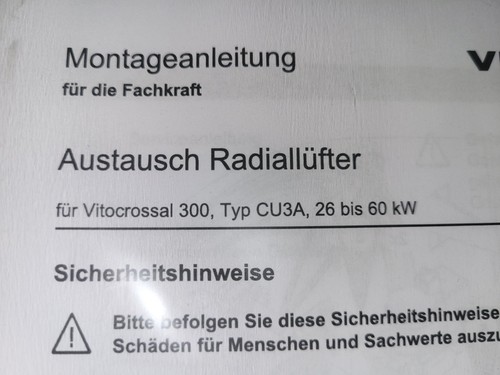 Viessmann radiallüfter für - ,