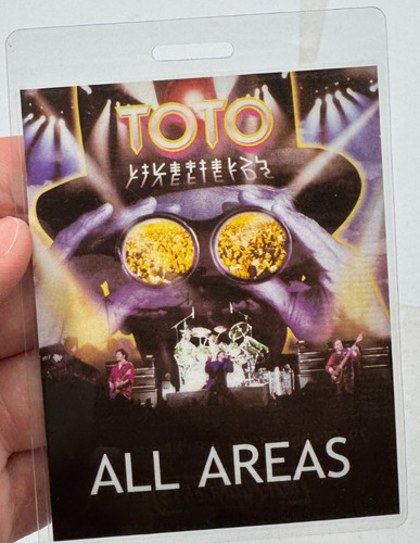 Toto backstage pass - backstage, 1999