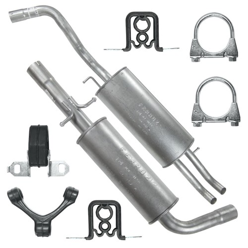 Auspuffanlage schalldämpfer - auspuffanlage,
