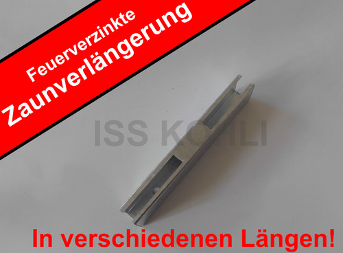 Pfostenadapter doppelstabzaun - pfostenadapter,