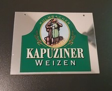 Kulmbacher Kapuziner Weizen Zapfhahnschild Werbeschild ohne Kette