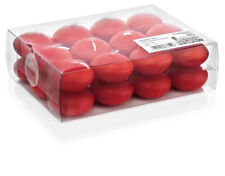 Schwimmkerzen Farbe Rot Ø45mm 24x Schwimm Kerze von Kerzen Wiedemann