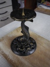 Walter Bosse Bronze Messing Kerzenhalter für Herta Baller sehr selten Rarität !!