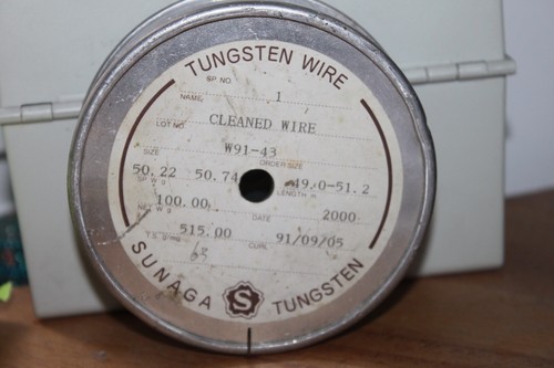 Wolframdraht tungsten - 10,