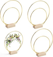 3 Stück Metallring mit Fuß