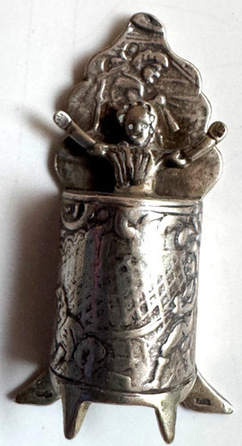 Antike silberfigur - antike,