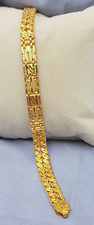 22k gold armband herren damen - gold,