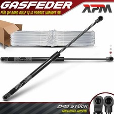 2x Dämpfer Heckklappe Dämpfer 500mm 500N für VW Golf IV 1J1 Bora 1J6 Passat 3B