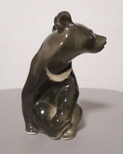 Bär Figur Russisches Porzellan Lomonossov Manufaktur Handarbeit Leningrad 13,5cm