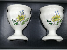 Gien France Oiseaux de Paradis x Eierbecher 7 cm hoch wie Neu in OVP