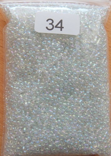 Glasperlen rocailles 3mm - *,