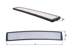 Innenraumfilter Partikelfilter MAHLE für BMW 3 (E46)