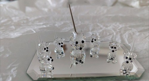 Swarovski mäuse familie 7 - mäuse,