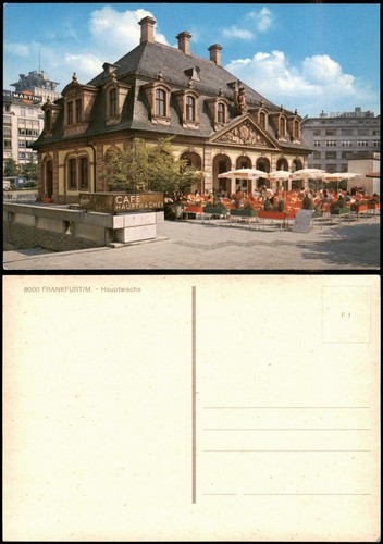 Ansichtskarte frankfurt - frankfurt, am