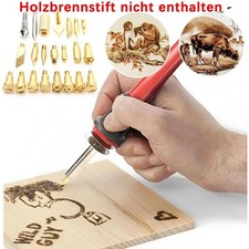 22tlg brandmalerei lötkolben - 22tlg.,