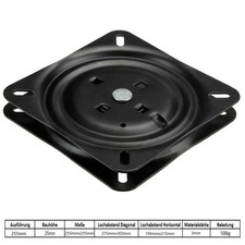 255mm Drehteller mit