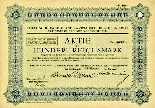 Chemische fabrik und farbwerke - fabrik,