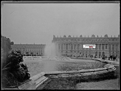 Schloss versailles glasplatte - schloss, versailles,
