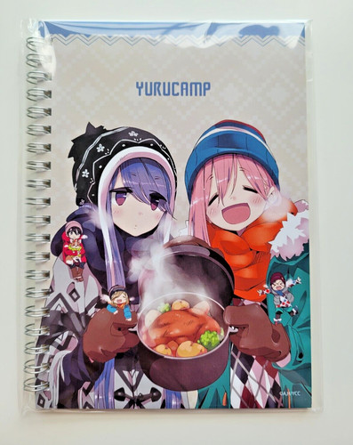 Laid back camp - back, notizbuch