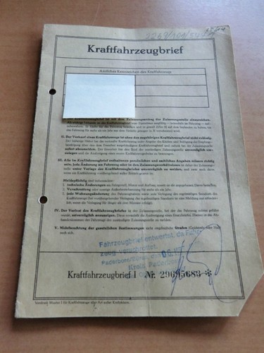 Brief schlepper zugmaschine - brief,