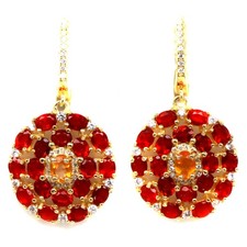 925 Sterling Silber Orange