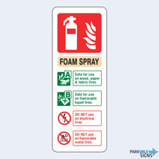 Schaumspray Feuerlöscher