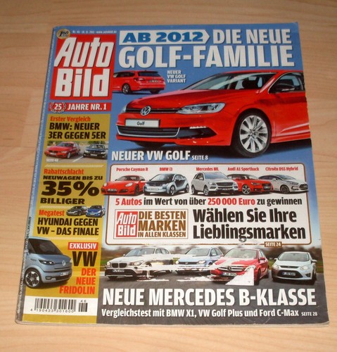 Auto zeitung zeitschrift heft - zeitung,